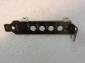 <b>Card Accessories</b>: Low Profile Bracket for Sound Card <b>Card Accessories</b>: Low Profile Bracket for Sound Card